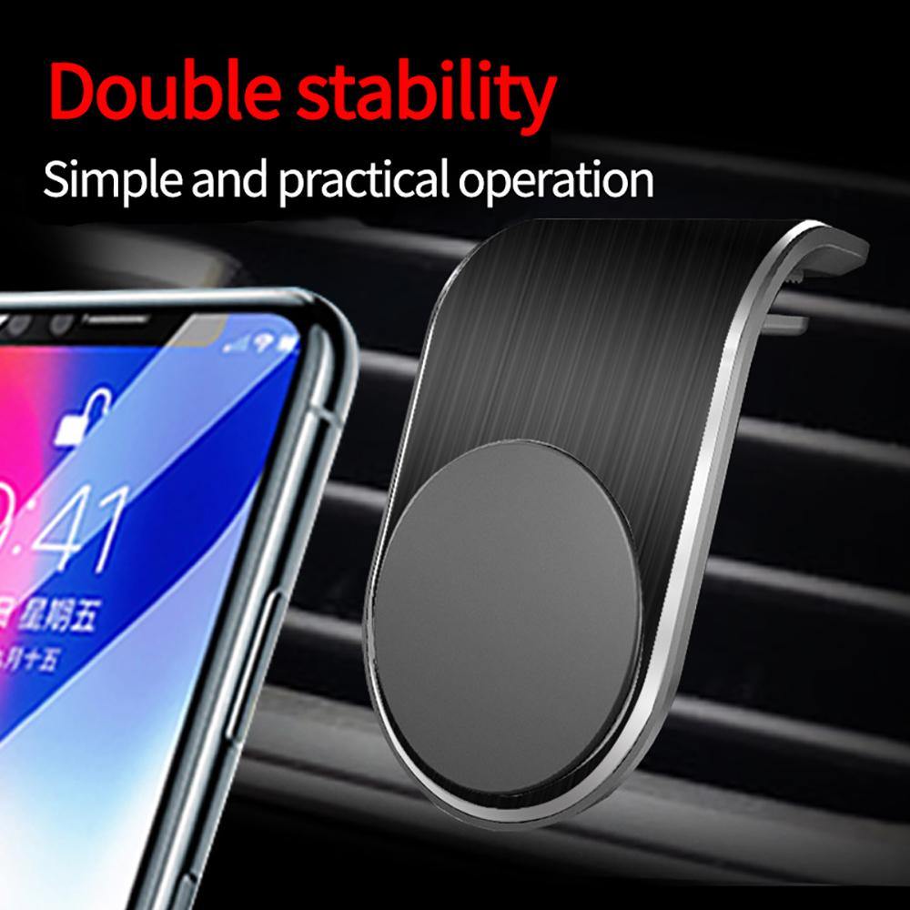 Magnetic Air Vent Clip Car Phone Holder