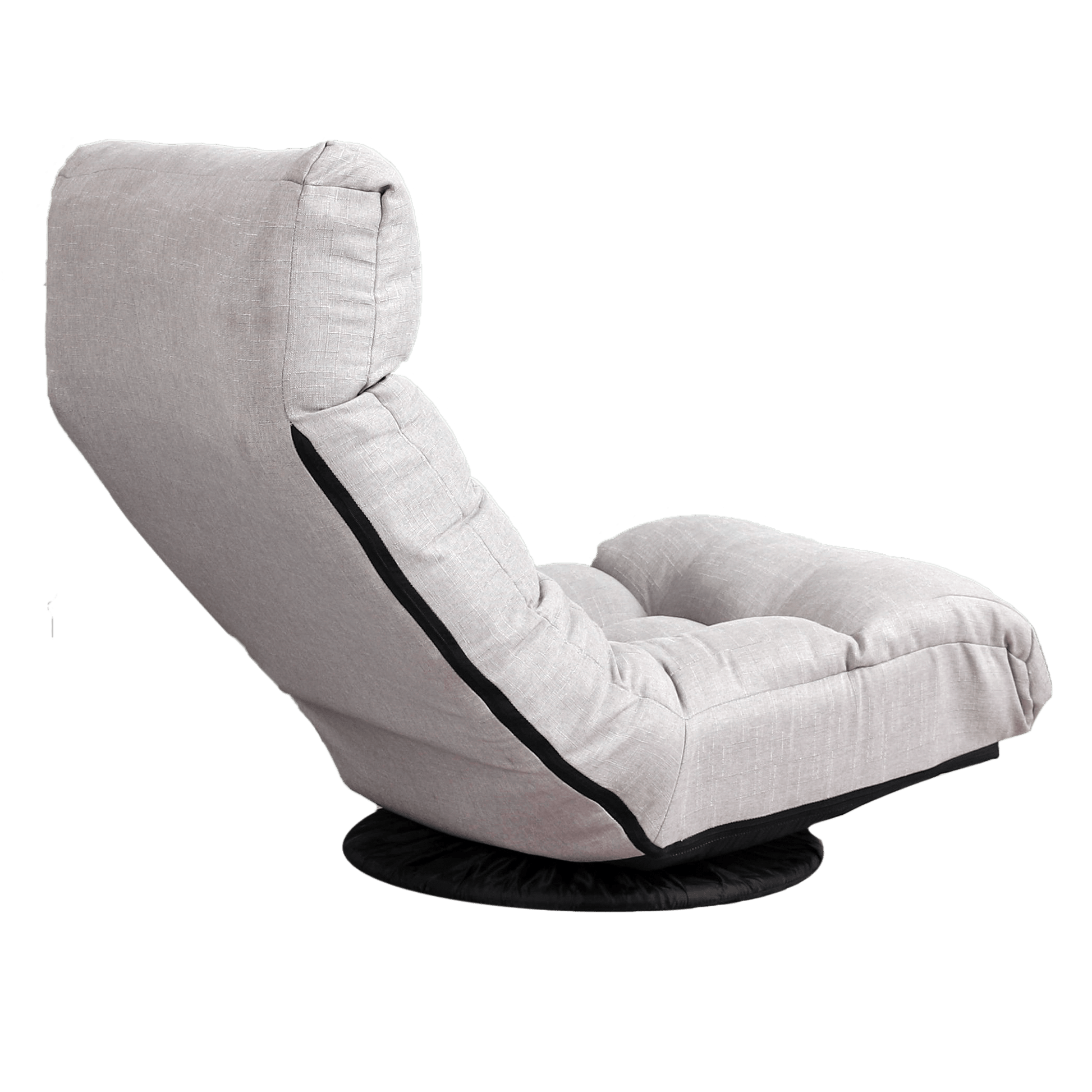 Multi-Functional Reclining Single Floor Chair with Ottoman