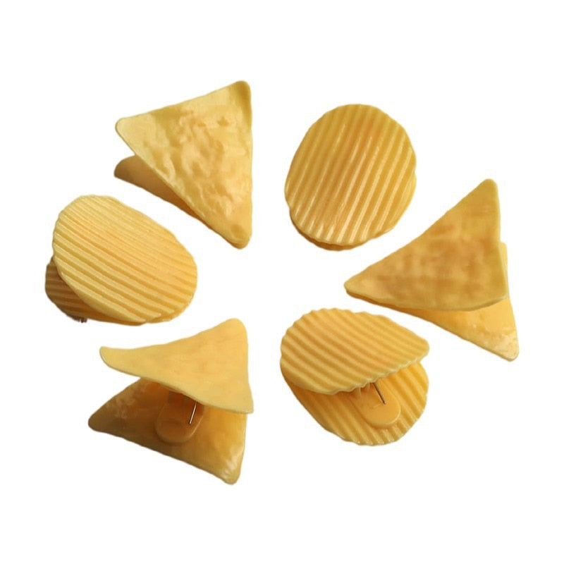 4pcs Chips Shape Bag Sealer Clips