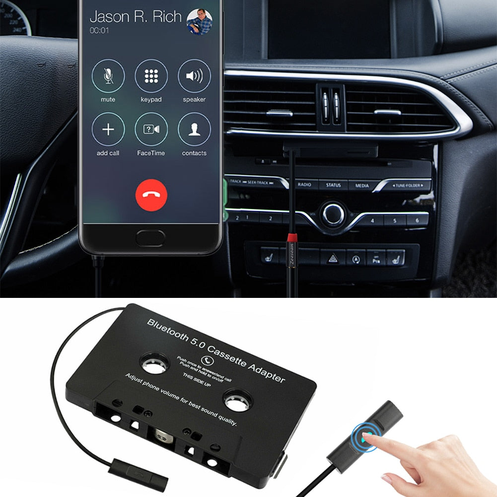 Car Cassette Bluetooth Adapter