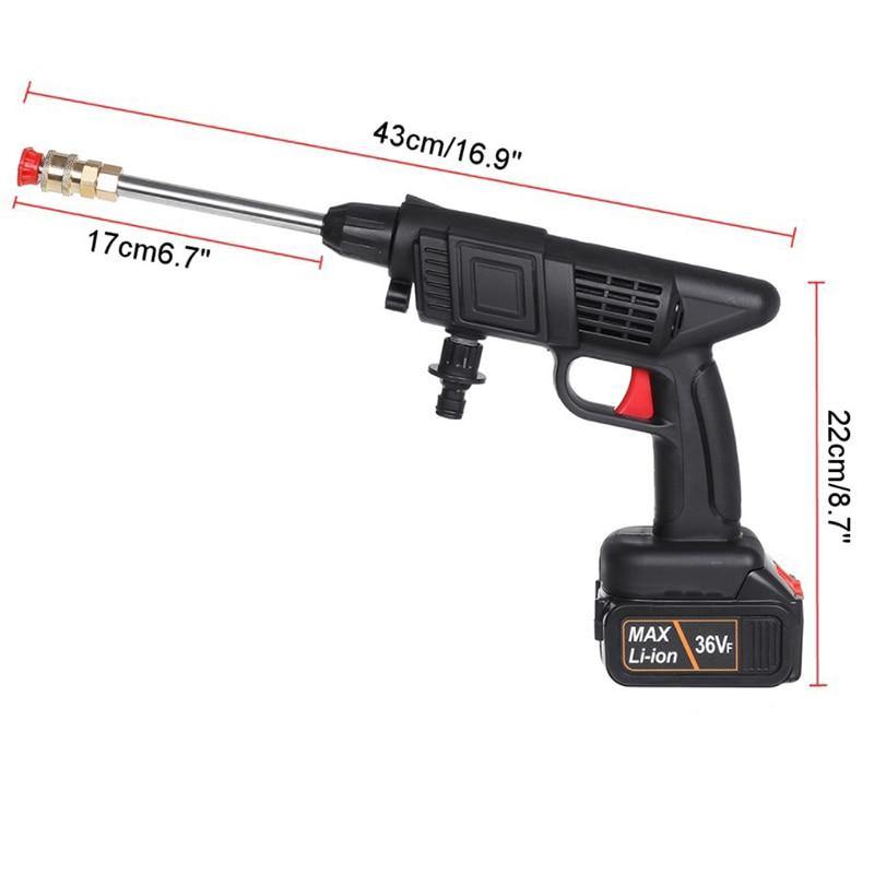 High Pressure Electric Cordless Car Washer Gun