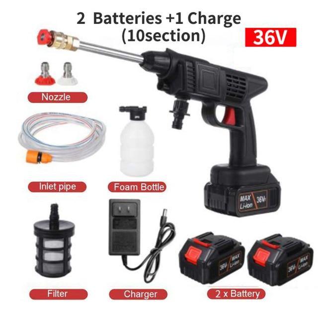 High Pressure Electric Cordless Car Washer Gun