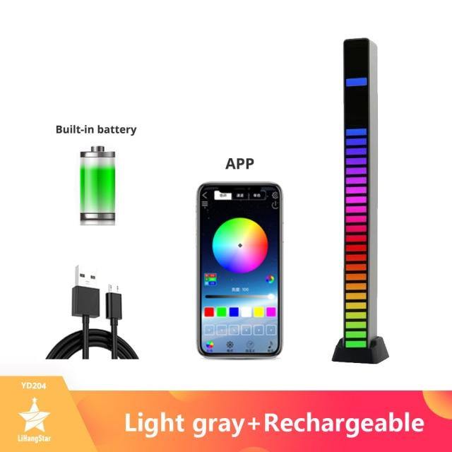 Voice Rhythm Sensor Atmosphere LED Light