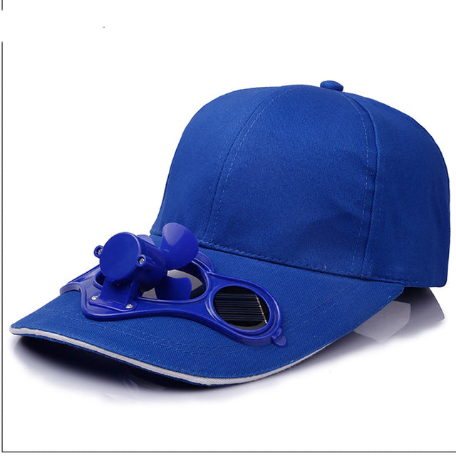 Solar Fan Summer Outdoor Baseball Hat