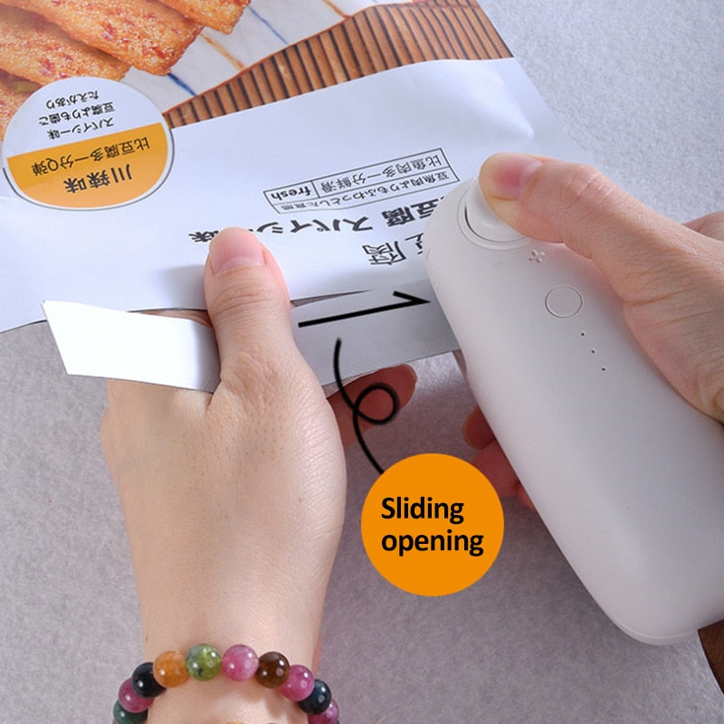 Portable USB Heating Plastic Bag Sealer