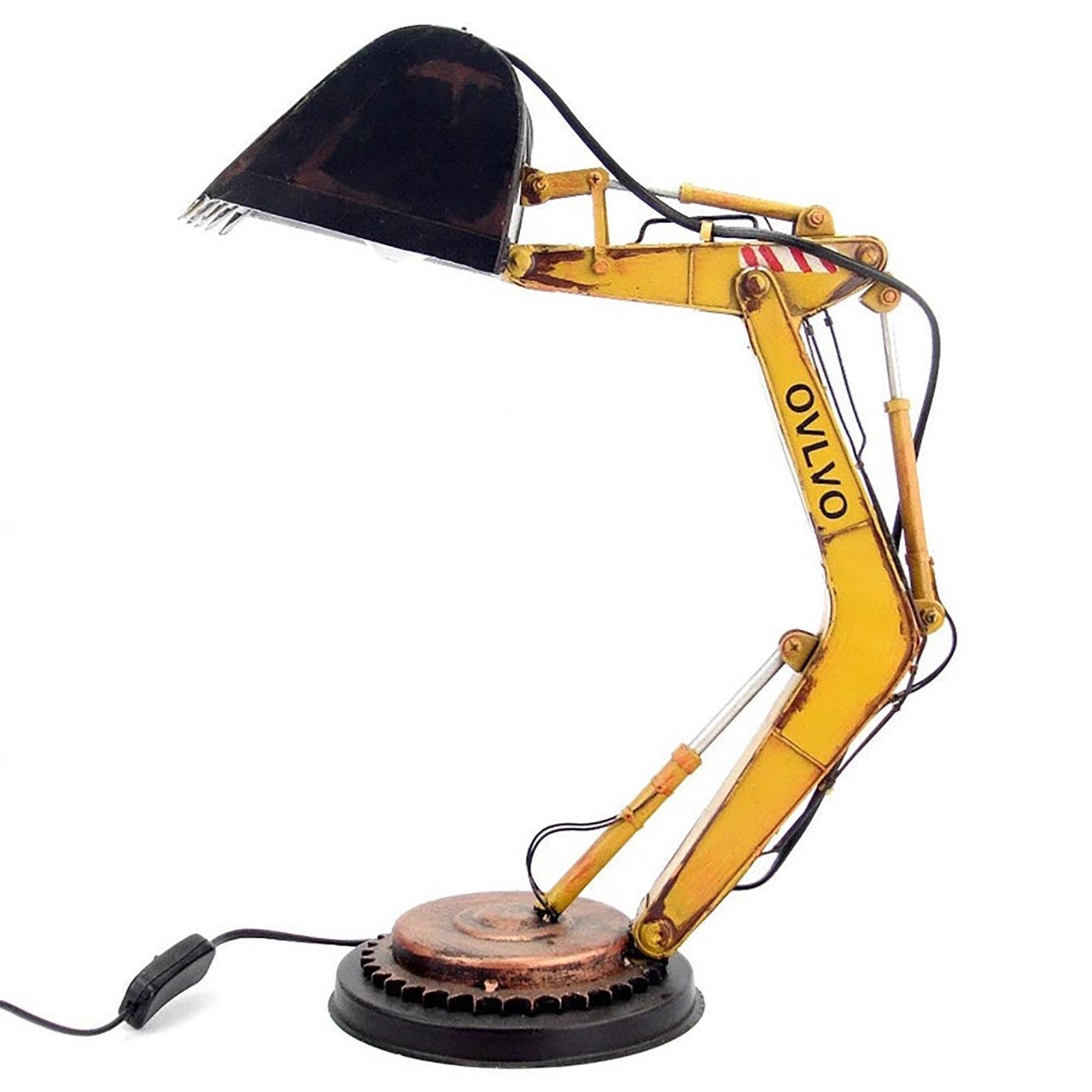 Unique Excavator Table Lamp