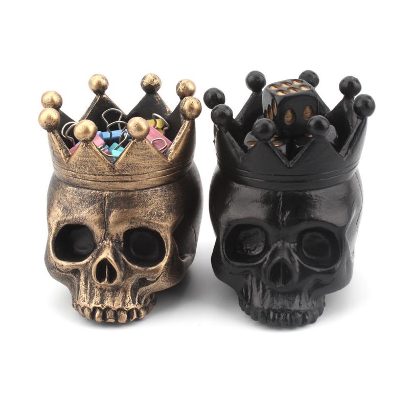 Mini Skull Head Candle Holder Mold