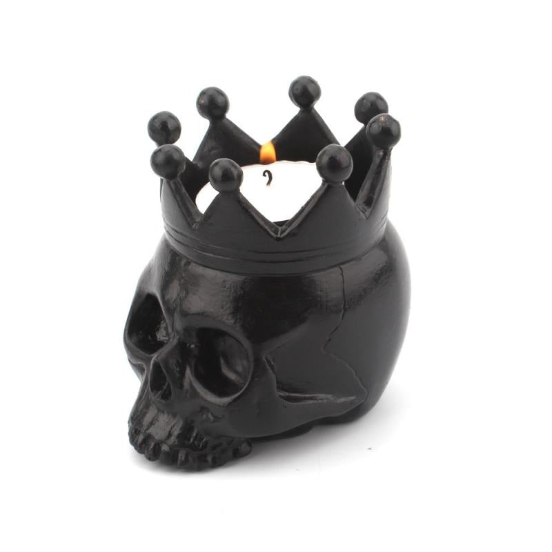 Mini Skull Head Candle Holder Mold