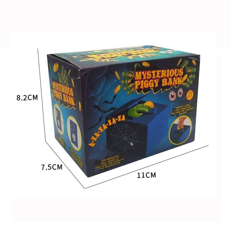 Automatic Scary Monster Hand Coin Box