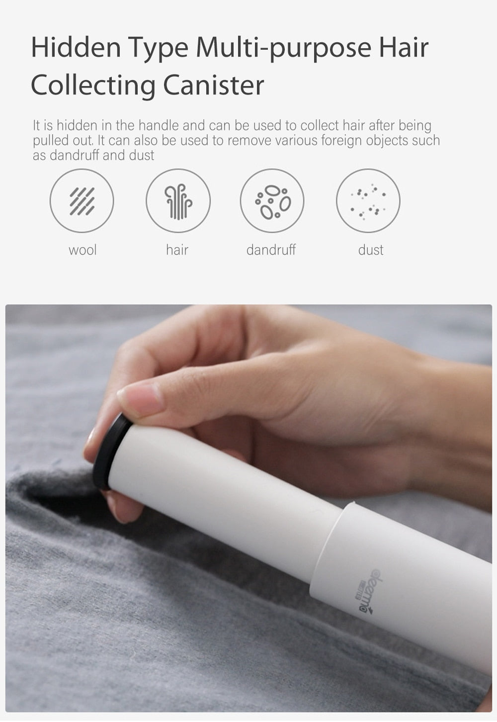 Rechargeable Easy Lint Remover Tool