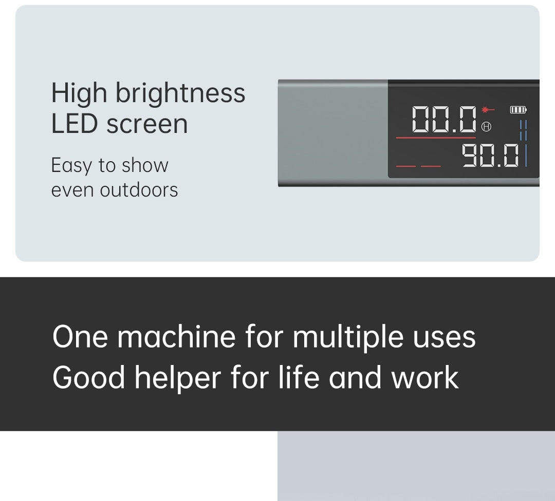 2in1 Laser Digital Level Ruler - UTILITY5STORE