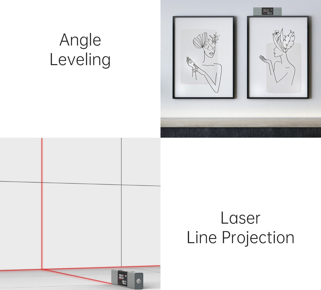 2in1 Laser Digital Level Ruler - UTILITY5STORE