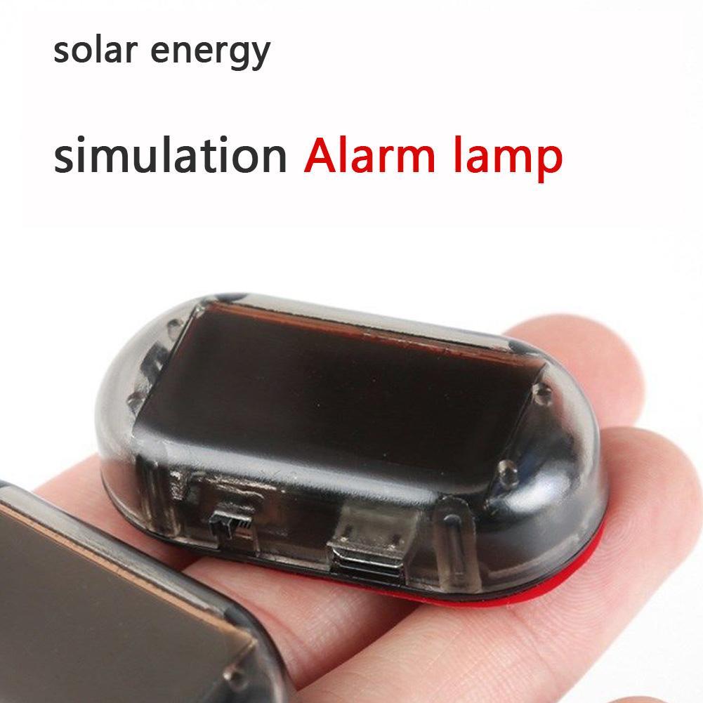Car Solar Anti-theft Dummy Alarm Light