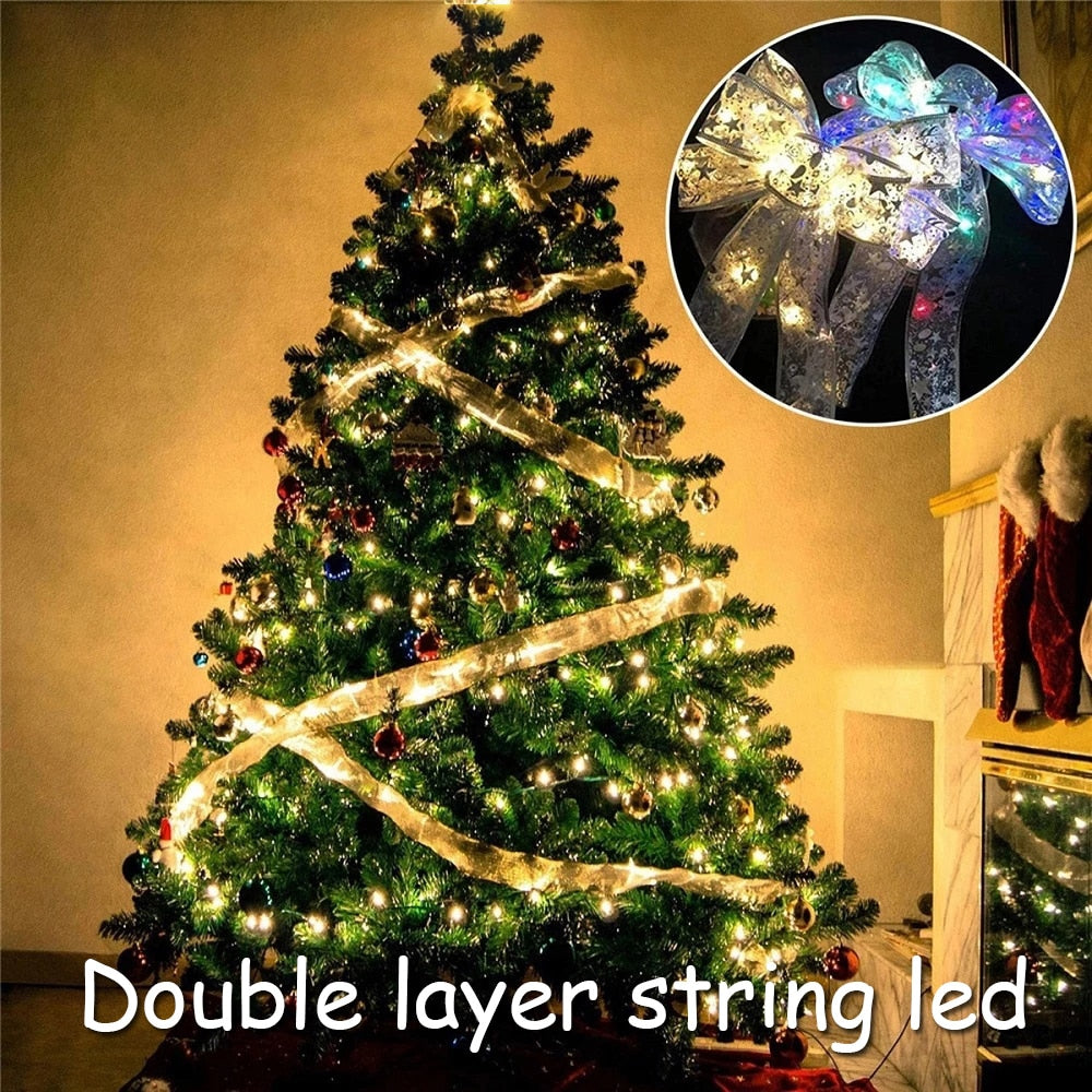 Double Layer Fairy Christmas Tree Light
