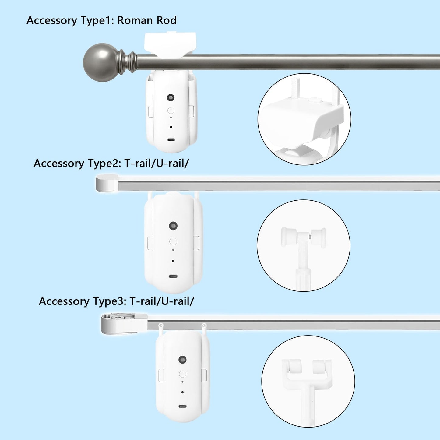 Smart Automatic Electric Curtain Opener