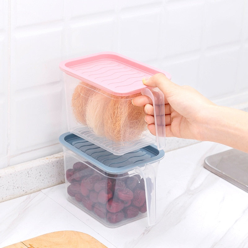 Stackable Refrigerator Transparent Storage Box