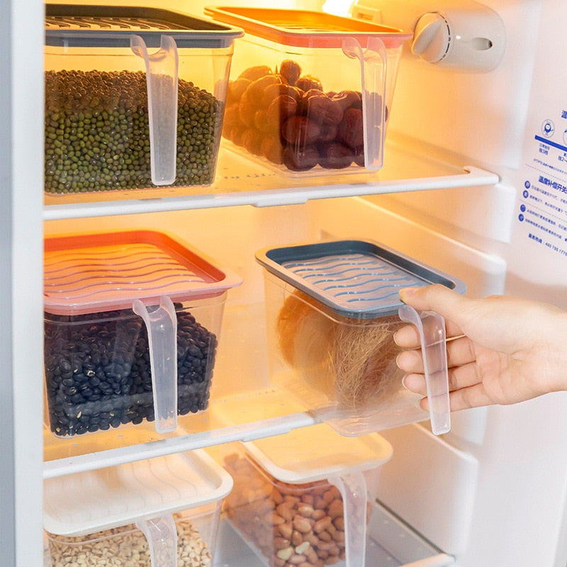 Stackable Refrigerator Transparent Storage Box