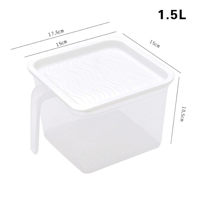 Stackable Refrigerator Transparent Storage Box