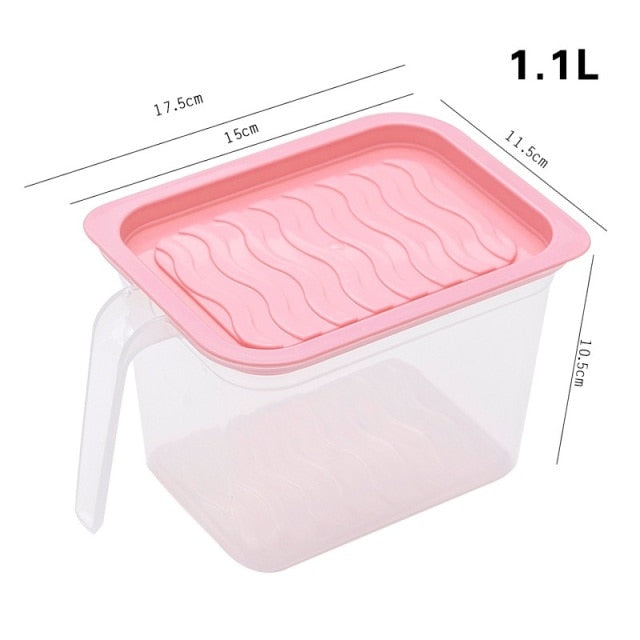 Stackable Refrigerator Transparent Storage Box