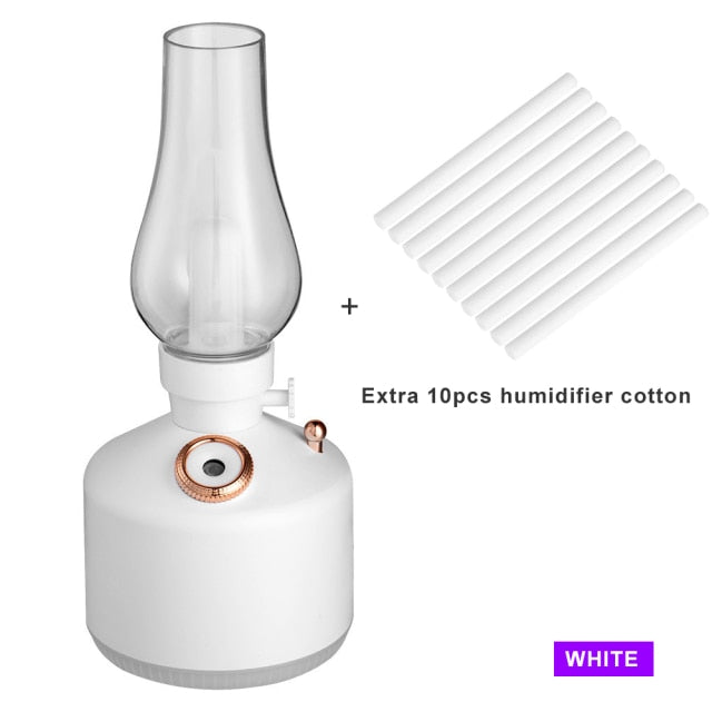 Retro Air Humidifier Wireless Aroma Diffuser Lamp