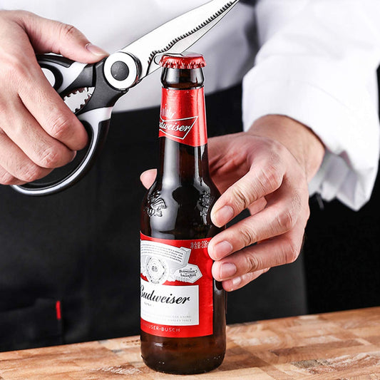 Multipurpose Kitchen Scissor with Bottle Opener