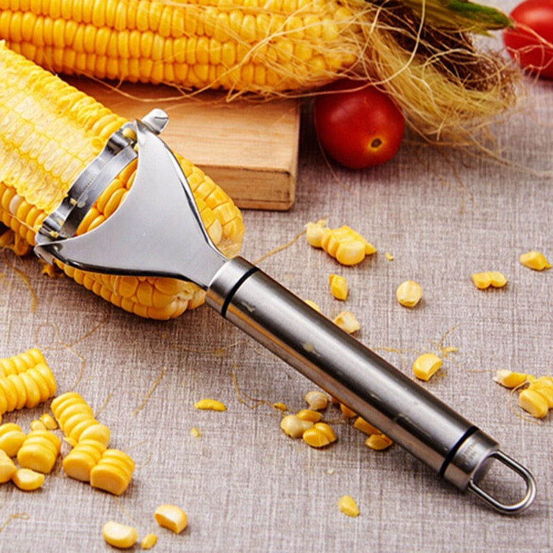 Stainless Steel Corn Peeler Tool