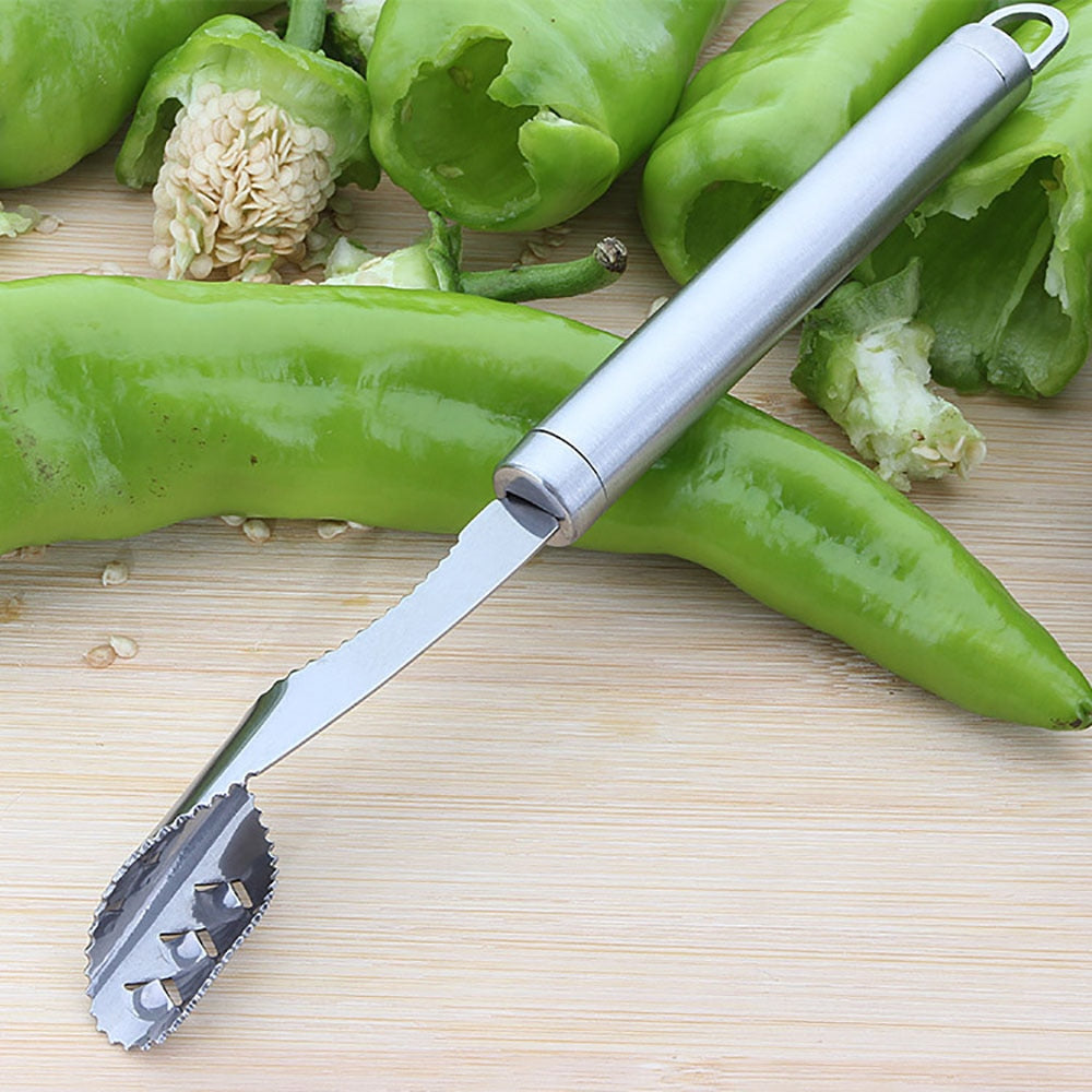 Stainless Steel Chili Pepper Seed Remover