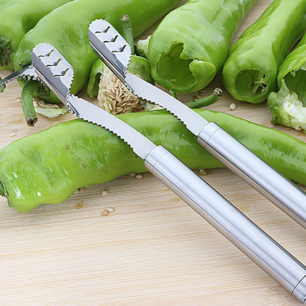 Stainless Steel Chili Pepper Seed Remover