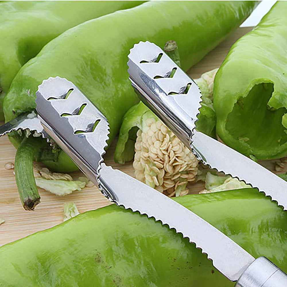 Stainless Steel Chili Pepper Seed Remover