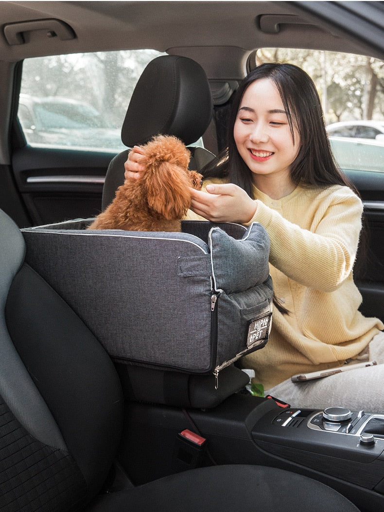 Car Portable Pet Carrier Comfy Bed