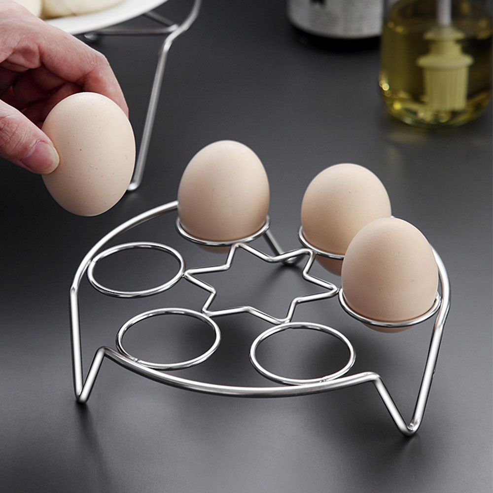 Multifunctional Egg Storage Steamer Rack