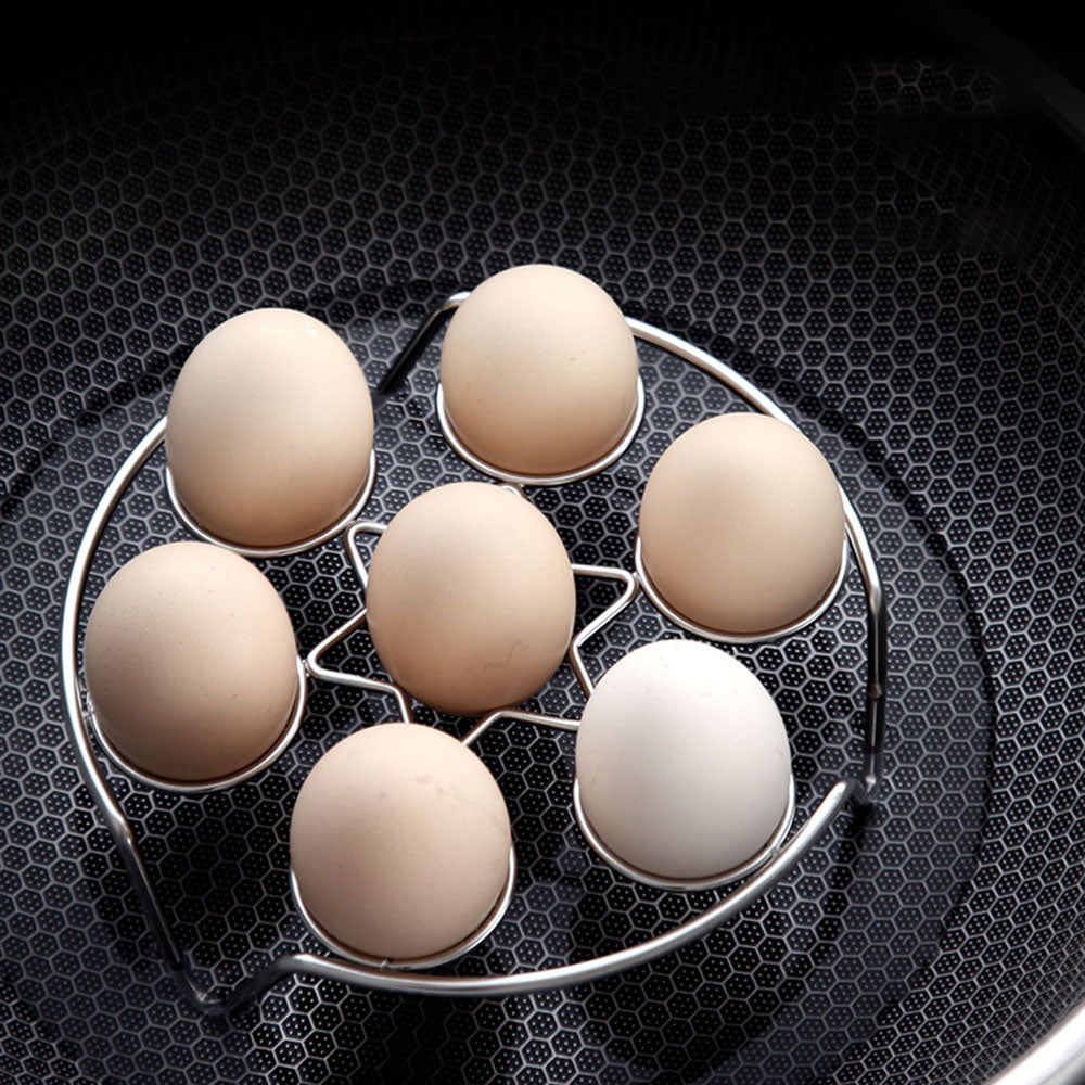 Multifunctional Egg Storage Steamer Rack