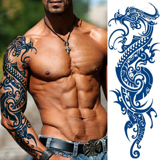Dragon Semi-Permanent Waterproof Temporary Tattoo