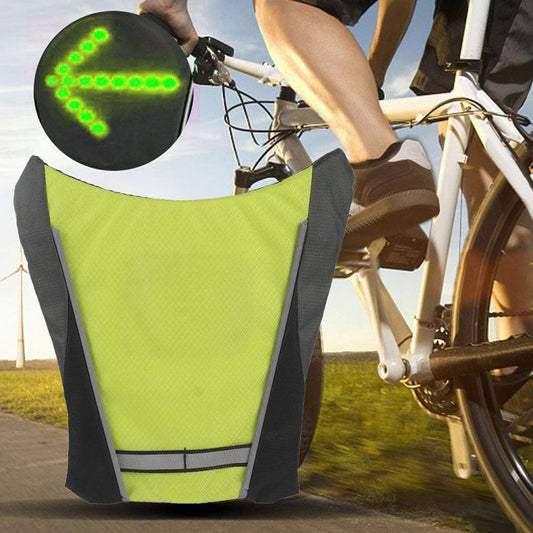 LED Wireless Bike Reflective Signal Vest