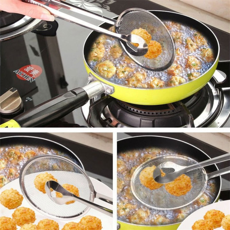 Stainless Steel Deep Fryer Scoop