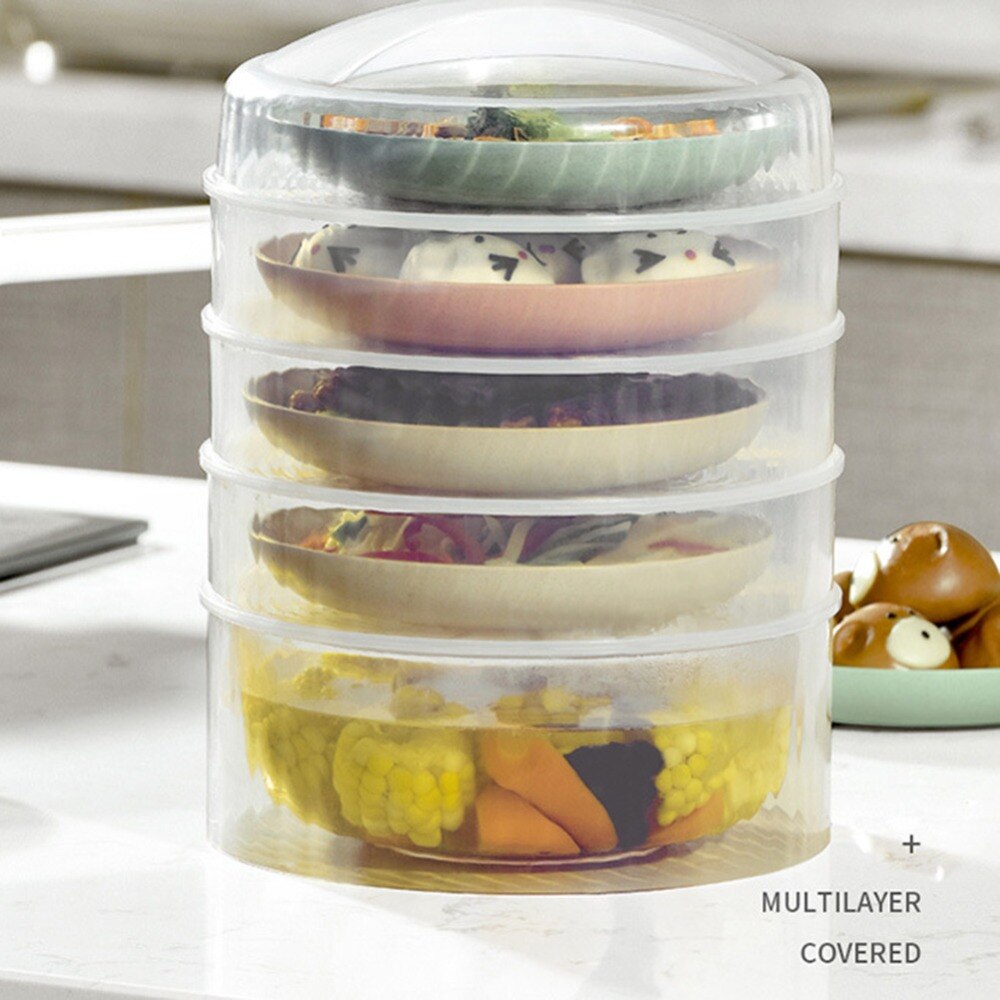 5-Tier Transparent Food Storage Container