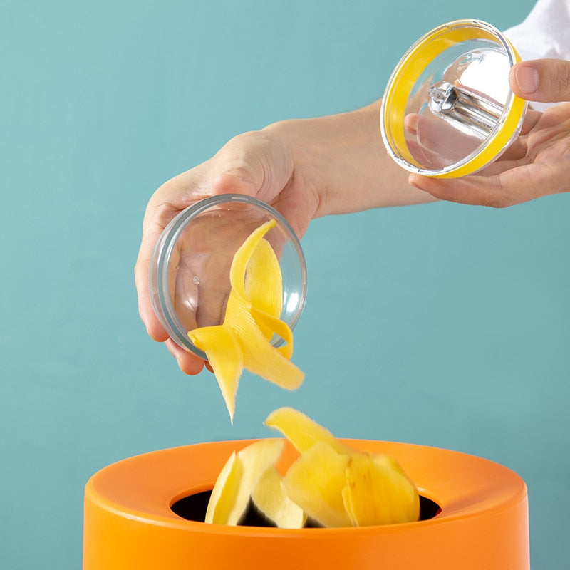 Storage Container Vegetable Peeler