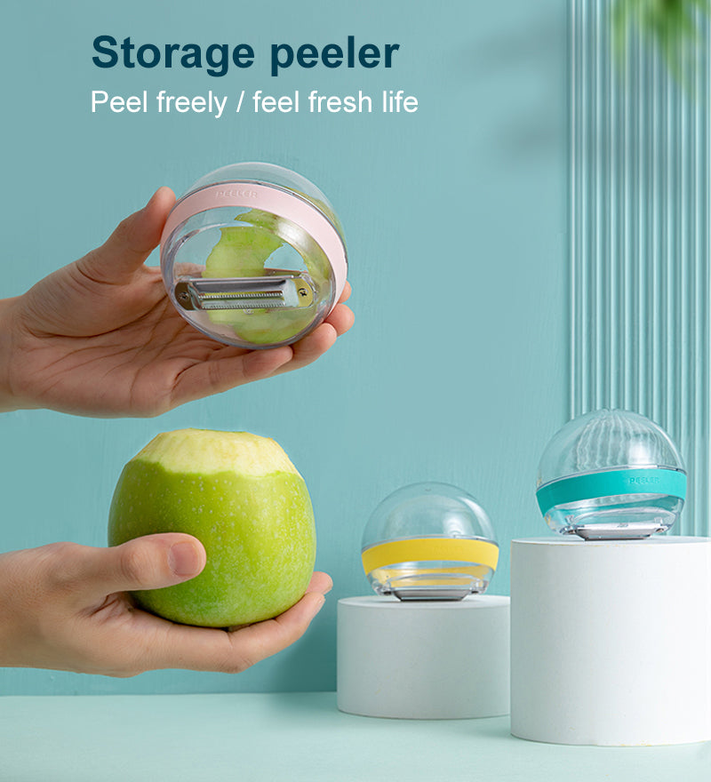 Storage Container Vegetable Peeler