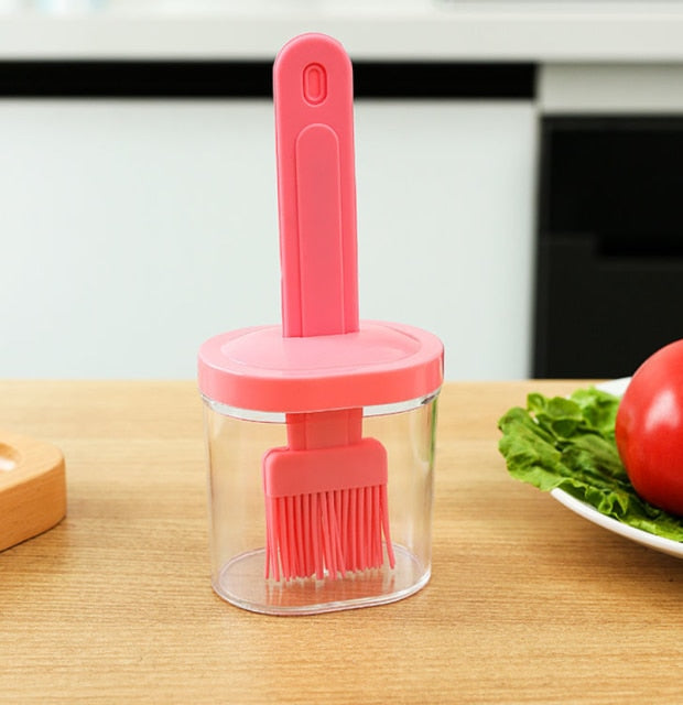 Multifunctional Oil Bottle Baking Brush