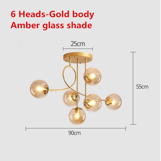 Nordic Elegant Pendant Hanging Chandelier Light