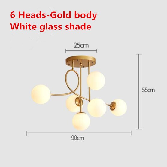 Nordic Elegant Pendant Hanging Chandelier Light