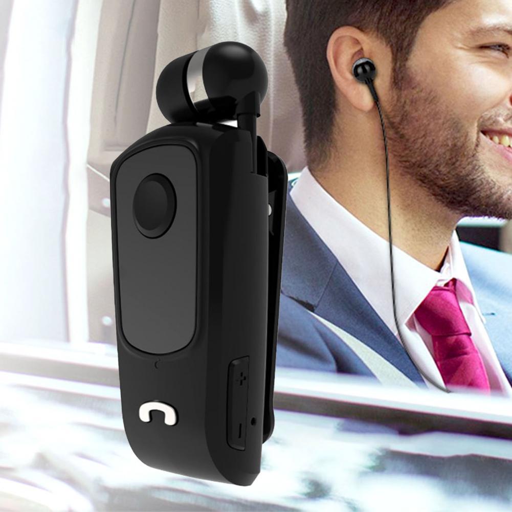 Mini Retractable Bluetooth Headphones