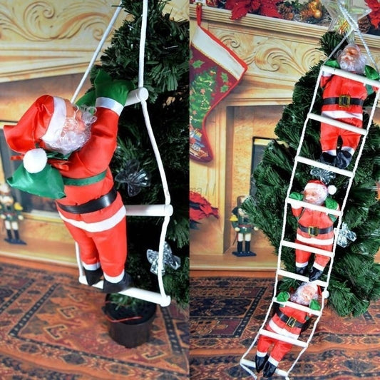 Christmas Santa Claus Doll Pendant Ladder