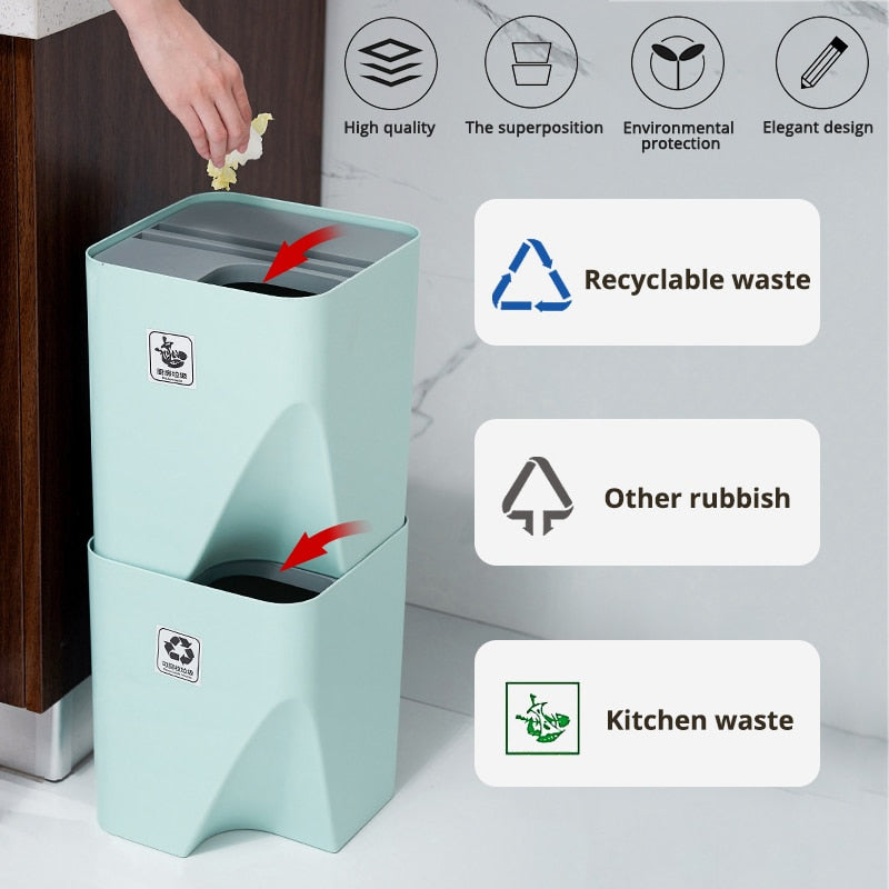 Stackable Trash Can