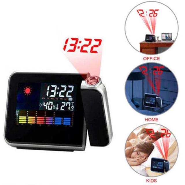 Creative Digital Projector Alarm Clock