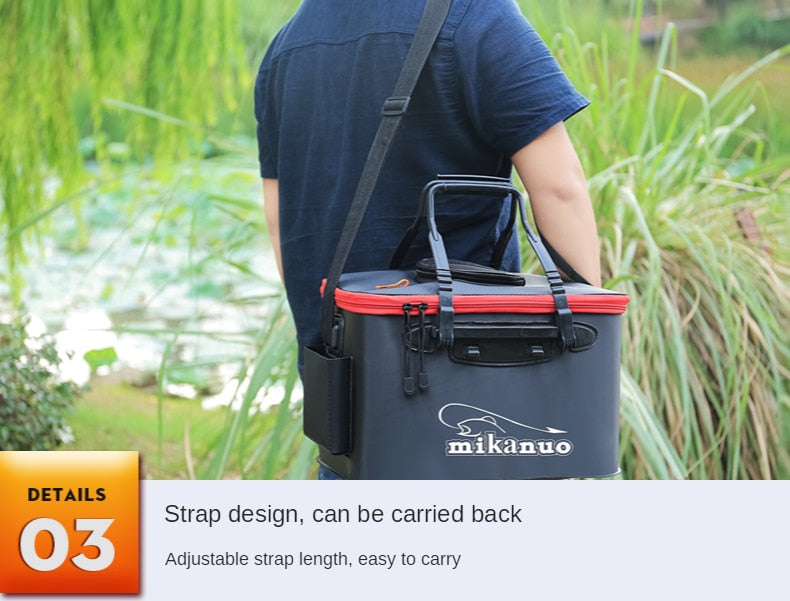 Portable Foldable Fishing Water Container