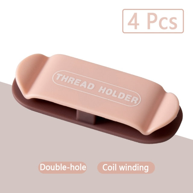 4pcs Creative Sticky Cable Organizer Clips