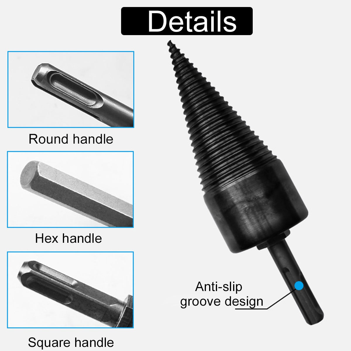 Wood Splitter Drilling Tool - UTILITY5STORE