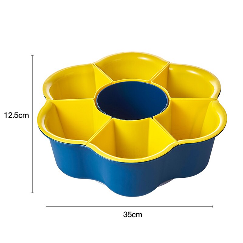 Rotating Drain Basket Snack Tray - UTILITY5STORE