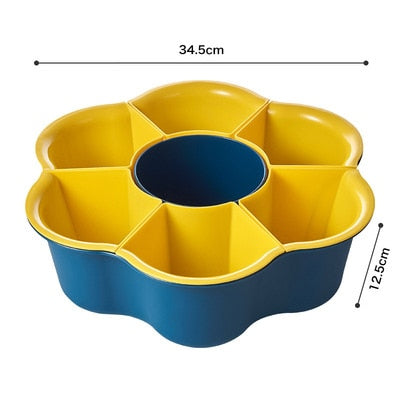 Rotating Drain Basket Snack Tray - UTILITY5STORE